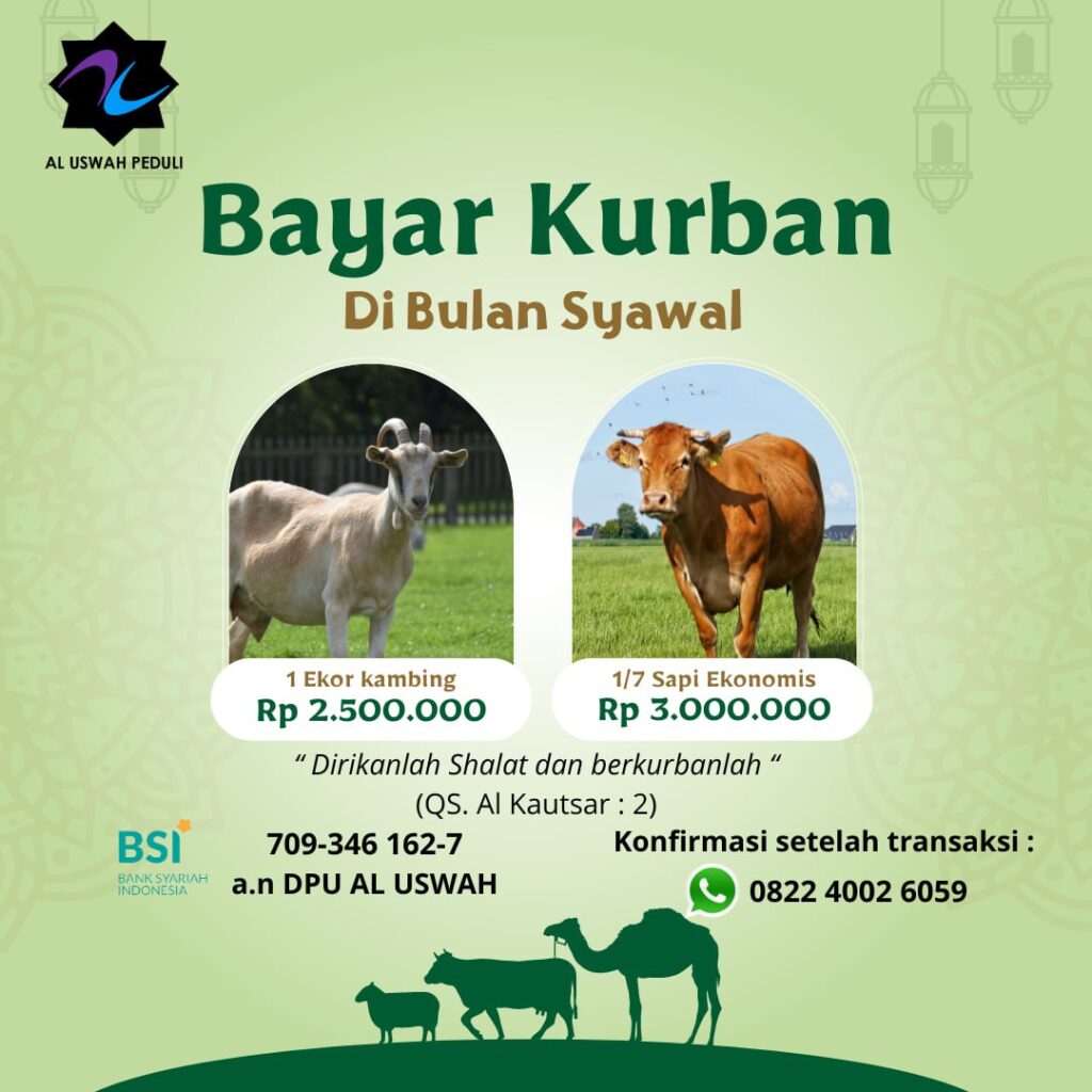 qurban idul adha 2024 kspps al uswah